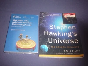 Teaching Co Great Courses DVD  BLACK HOLES TIDES CURVED SPACETIME GRAVITY +bonus - Picture 1 of 5