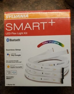 Sylvania Smart 2ft Pc Bluetooth *6 PIN* Indoor LED Flex Light Strip Kit 6 ft New - Picture 1 of 8
