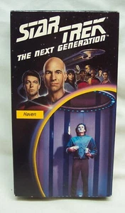 VINTAGE 1987 STAR TREK The Next Generation HAVEN Episode 5 VHS VIDEO - Imagen 1 de 3