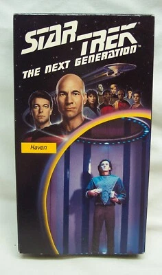 VINTAGE 1987 STAR TREK The Next Generation HAVEN Episode 5 VHS VIDEO - Image 1 of 3