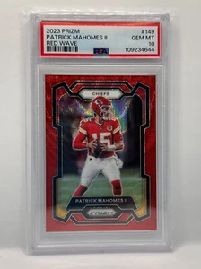 Panini Prizm Red Wave Patrick Mahomes II 2023 PSA 10 #/149 SP #149 - Imagen 1 de 2