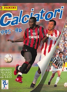 PANINI ALBUM FIGURINE CALCIATORI 1995 - 96 INCOMPLETO + 515 FIGURINE - Foto 1 di 1