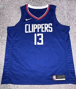 Maglia Nike Dri Fit Swingman Paul George LA LOS ANGELES Clippers NBA XL 52 blu - Foto 1 di 7