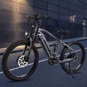 Mamba Explorer 48v 17Ah * 2 Dual Battery Fat Tyre eBike Full Suspension Bicycle - Picture 1 of 12