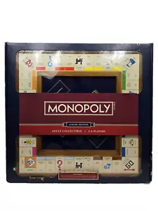 Tablero de Juego Coleccionable Monopoly Edición Lujo Madera de Arce Nuevo Precintado - Imagen 1 de 2