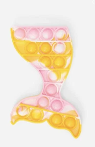 Justice MERMAID TAIL Pop Fidget Toy Sensory Stress Reliever New - Picture 1 of 2