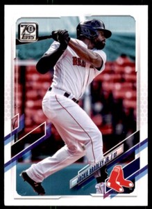 2021 Topps Jackie Bradley Jr. Baseball Cards #568