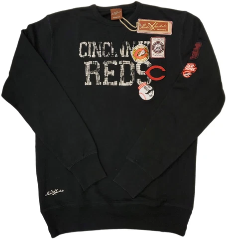 Vintage Cincinnati Reds Crewneck Sweatshirt 1975 & 1975 Champions Cover