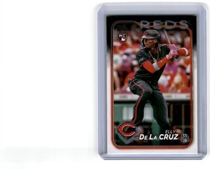 2024 Topps Elly De La Cruz Rookie Cincinnati Reds #141 - Picture 1 of 2