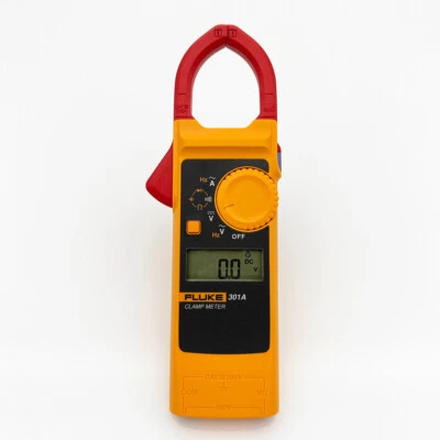 Fluke 301 Series Clamp Meter AC Current AC/DC Volt Voltage/Current Frequency Ω - Image 1 of 4