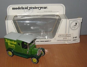 Matchbox Yesteryear Y12 Model T Ford Van Aldershot News Code 3 - Picture 1 of 9