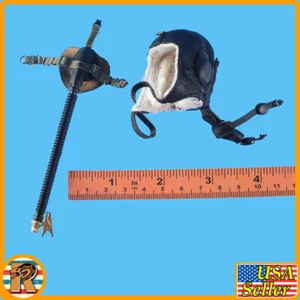 Galland Luftwaffe Pilot - Flight Helmet & Mask - 1/6 Scale - DID Action Figures - Picture 1 of 8