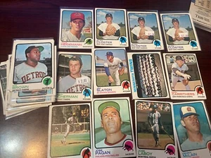 1973 Topps Baseball High Numbers Lot Of 34 - Bild 1 von 13