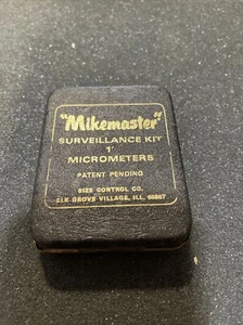 Size Control 0-1 inch Mikemaster Surveillance Kit for Micrometer Verification - Picture 1 of 4