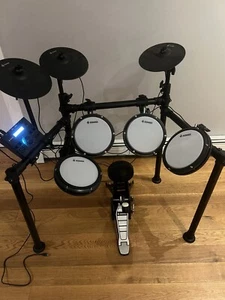 Donner DED-200 Electric Drum Set Dual Zone Snare - Picture 1 of 6