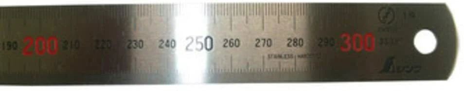 Shinwa Japan Stainless Steel Rule 30cm 14028