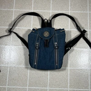 Kipling - Archival vintage nylon backpack  drawstring bag Unique backpack - Picture 1 of 6