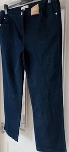 EWM Country Rose ladies jeans size 18 length 27" BNWT - Picture 1 of 5