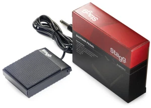 Stagg Electric Piano & Keyboard Universal Sustain Pedal w/ Reverse Polarity - Picture 1 of 1