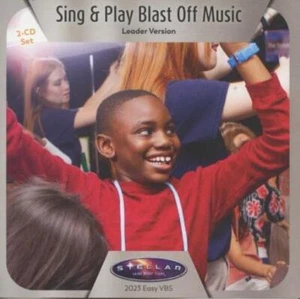 Stellar Sing & Play Blast Off Music Leader 2-Disc MUSIC AUDIO CD christian 2023 - Foto 1 di 1