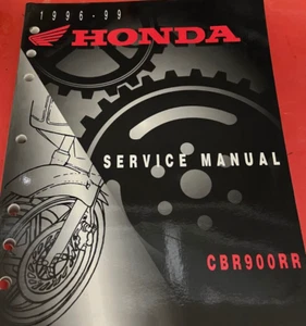 1996 1997 1998 1999 Honda CBR900RR Servicio Tienda Reparación Manual OEM 61MAS03 - Imagen 1 de 1