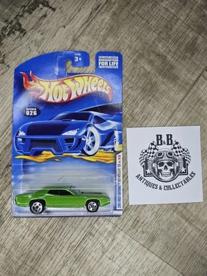 Hot Wheels 2001 First Editions 1971 Plymouth GTX Die-cast Car. New In Package - Image 1 of 3