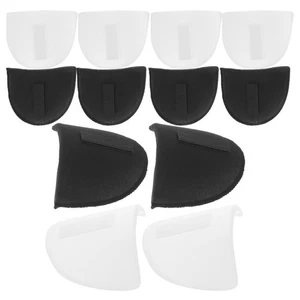  Almohadillas potenciadoras de hombros transpirables esponja gruesa para ropa 16 piezas - Imagen 1 de 12