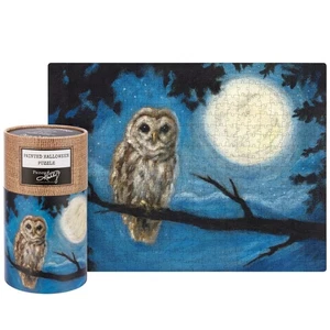 Moonlight Owl Puzzle | 1000 Pieces | Primitives by Kathy - Picture 1 of 2