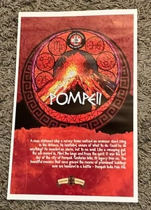 Toppling Goliath Co Brauerei TGB Pompeji Bier Werbung Display Poster - Bild 1 von 1