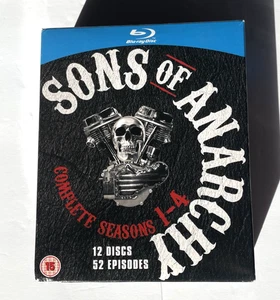 Sons of Anarchy: Seasons 1-4 (Blu-ray) Read Description - Foto 1 di 8