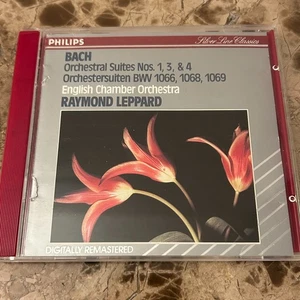 Bach - Orchestral Suites Nos 1, 3 & 4 - CD Album - 1988 Philips  Raymond Leppard - Bild 1 von 7