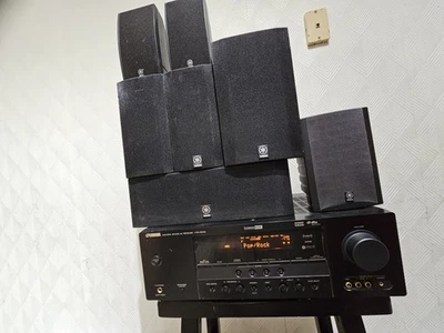 Yamaha HTR-6030 5.1 AV Receiver  Bundle Tested Working with Remote. - Image 1 of 4