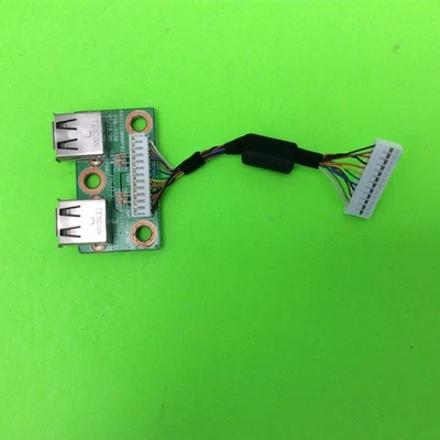 Dell 1907FPT 19" Monitor Dual USB Board Port Jack IO 6832153000P02 PTB-1530 - Image 1 of 3