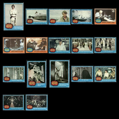 Star Wars 1977 Topps Lot (17) VG Luke Skywalker Vintage SW-B1-R1-D-SW77-L230 - Image 1 of 4