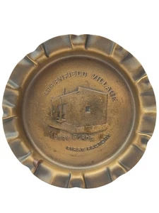 Henry Ford Greenfield Village Commemorative Copper Ashtray - Picture 1 of 6