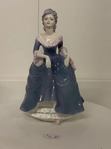 Coalport English Fine Bone China Lady of Fashion Collection Figur Regina - Bild 1 von 10