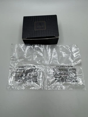 Brincos perfurados vintage 1996 Avon prata esterlina zodíaco aquário novos na caixa - Imagem 1 de 3