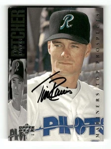 1994 Upper Deck Minor League 224 Tim Davis signed auto autograph BXCP49 - Picture 1 of 2