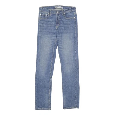 LEVI'S 502 Mens Jeans Blue Cotton Blend Regular Tapered Rinse W28 L28 Classic - Image 1 of 4