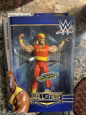 WWE HULK HOGAN 精英名人堂人偶美泰 WWF 2015 全新带盒 — 第 1/4 张图片