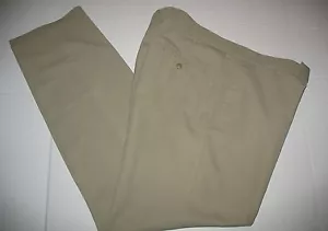MEN'S REACTION - KENNETH COLE FLAT FRONT- 100% COTTON PANTS - SIZE 34 X 34 - Picture 1 of 3