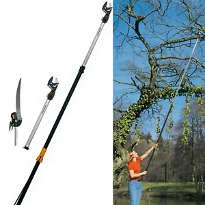 Troncarami professionale Svettatoio telescopico con seghetto 6 Mt Fiskars 115560 - Imagen 1 de 8