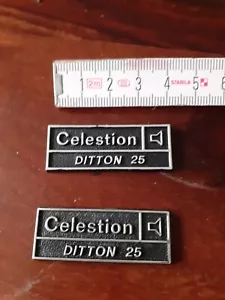 Celestion Ditton 25/due insegne in buone condizioni. Distintivi in buone condizioni. - Foto 1 di 4
