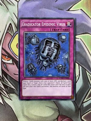 SDMP-EN040 Eradicator Epidemic Virus Common 1st Edition NM Yugioh Card - Image 1 of 2
