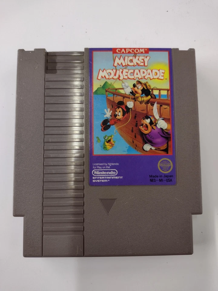 Carrito Mickey Mousecapade NES (Nintendo Entertainment System, 1988) solamente - probado Foto 1 de 1