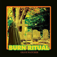 BURN RITUAL - GRAVE WATCHER, 2023 GREEN vinyl LP, 300 COPIES! STONER/DOOM METAL