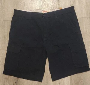 Men  Kian D Cargo Shorts Size 40 Navy  - Picture 1 of 12