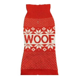 WOOF DOG SWEATER, Medium Size Dog Clothing Item 6001565, New - Picture 1 of 4