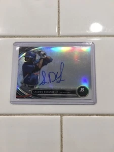 2013 Shawon Dunston Jr Bowman Platinum RC Rookie Prospect SP Auto #BPAP-SD - Picture 1 of 2