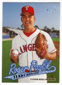 1997 FLEER ULTRA #P139 ROGER PAVLIK PLATINUM MEDALLION - Picture 1 of 1